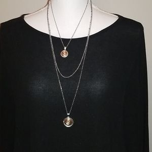 Three layer necklace